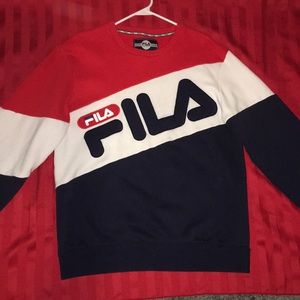 New Never Worn Fila Sweatshirt